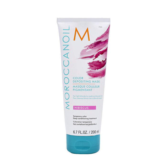 MOROCCANOIL Color Deposit Mask Hibiscus 200 ml